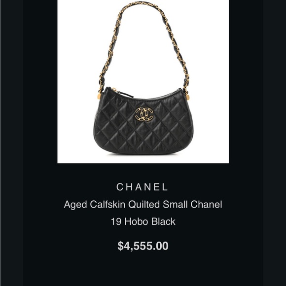 Chanel C19 23K Series Hobo Never Carried Like New - Picture 13 of 14